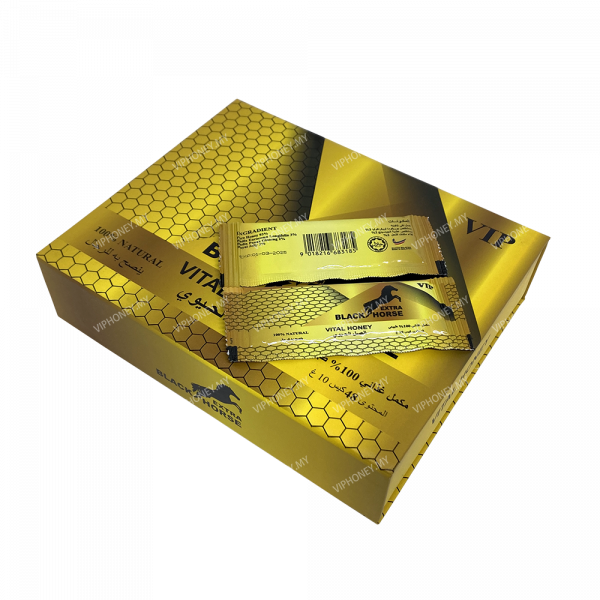 Black Horse Extra Vital Honey  48 x 10g